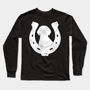 Easily Distracted By Dogs & Horses Long Sleeve T-Shirt